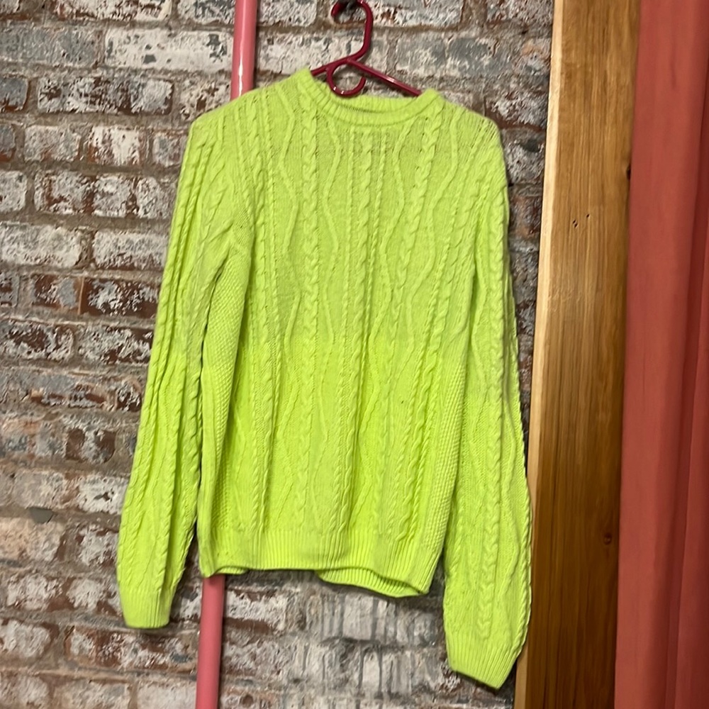Neon Yellow Sweater
